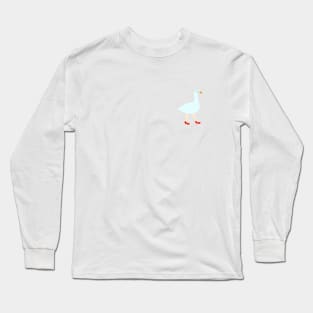 Oh My Goose | Cute | Weird | High Quality | Gift | Minimalist Long Sleeve T-Shirt